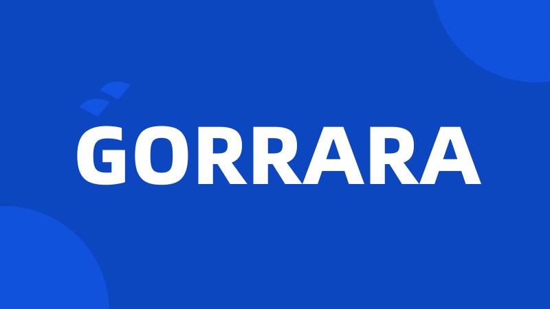 GORRARA