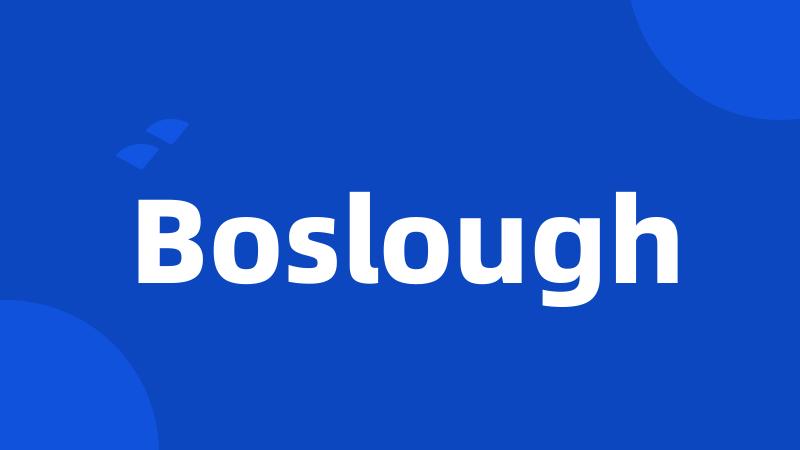 Boslough