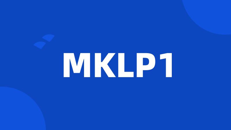 MKLP1