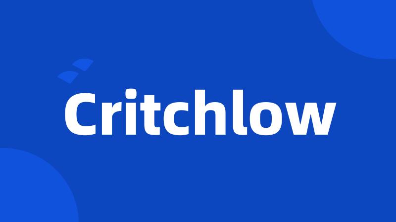 Critchlow