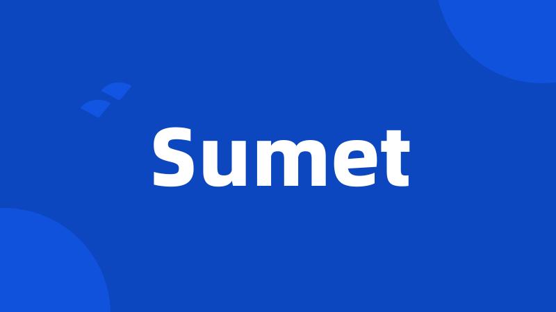 Sumet