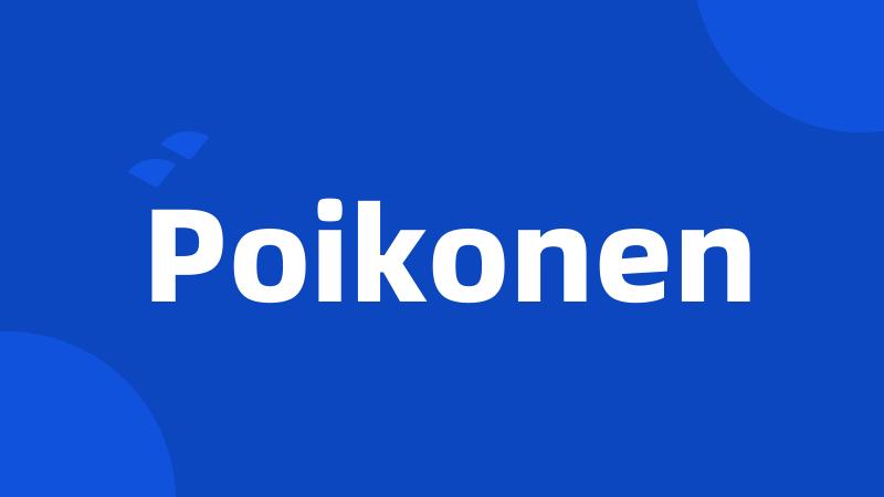 Poikonen