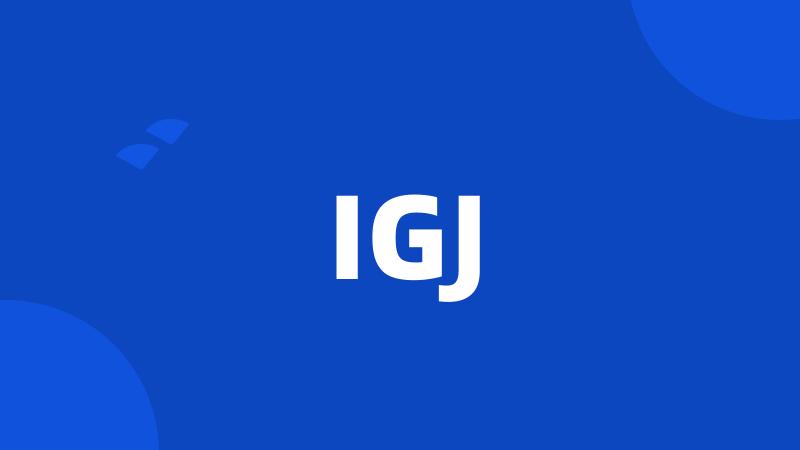 IGJ