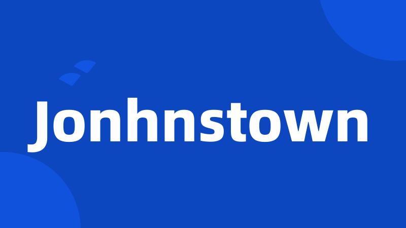 Jonhnstown