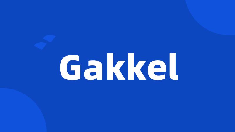 Gakkel