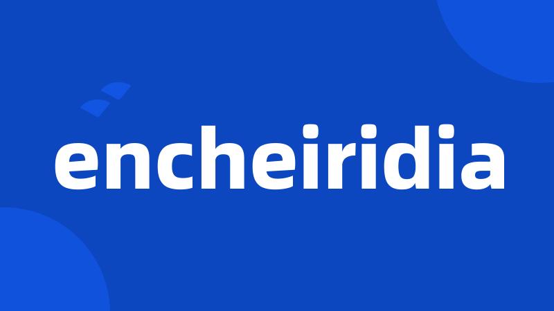 encheiridia