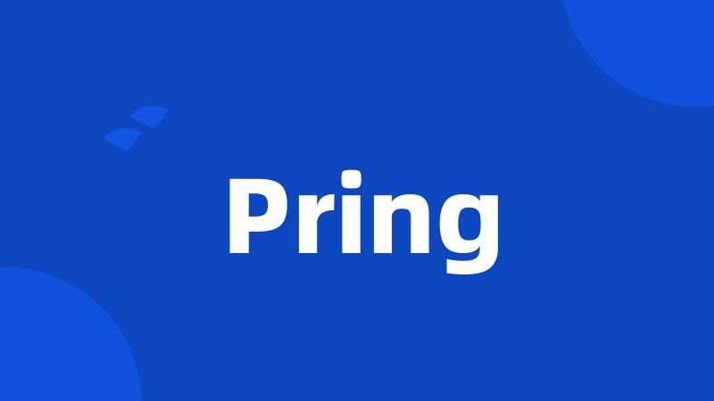 Pring