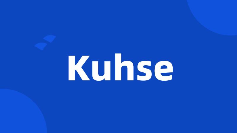 Kuhse