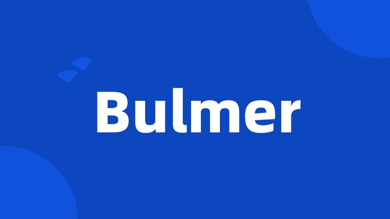 Bulmer