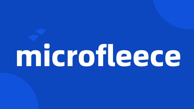 microfleece