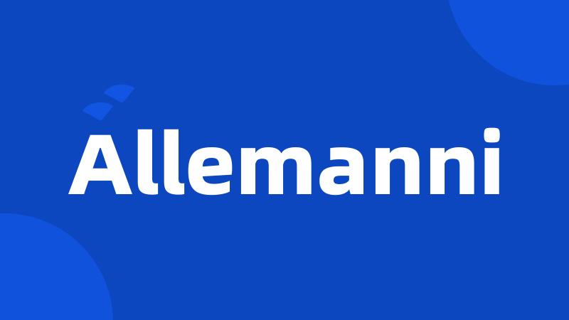 Allemanni