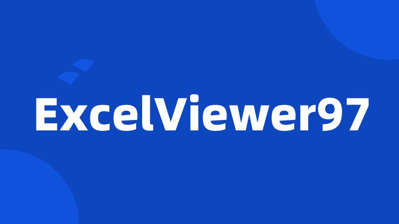 ExcelViewer97