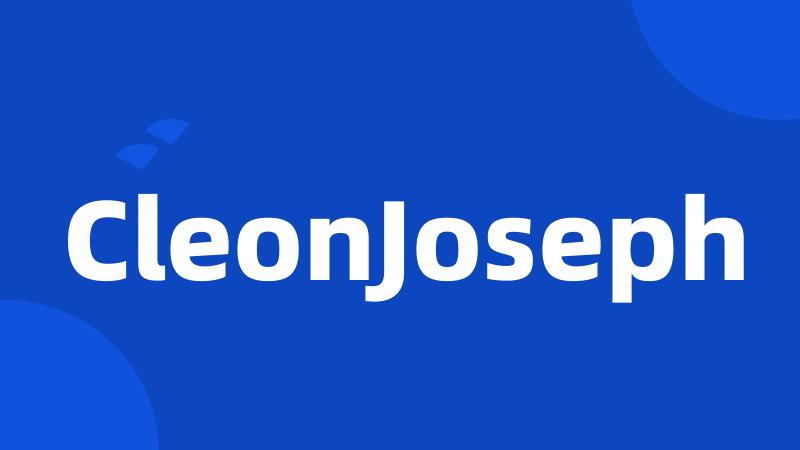 CleonJoseph