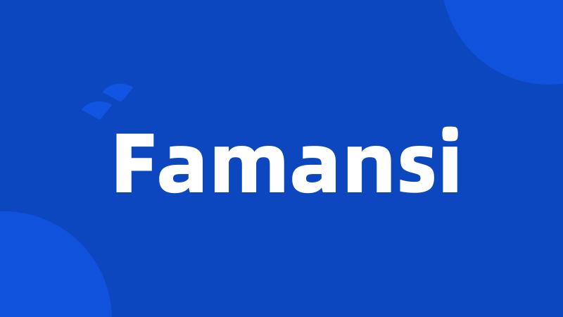 Famansi