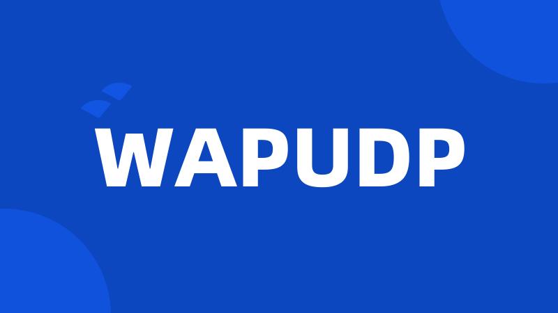WAPUDP