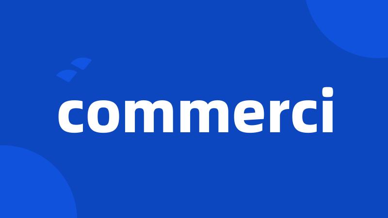 commerci