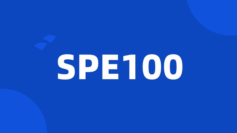 SPE100