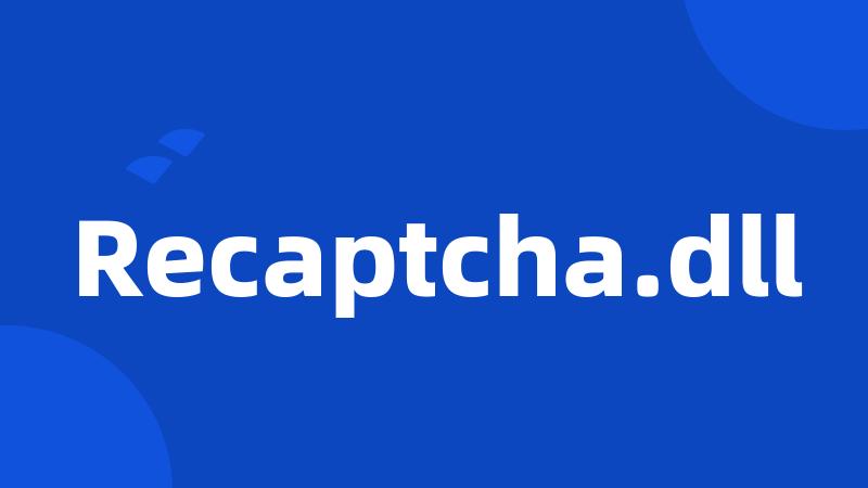 Recaptcha.dll