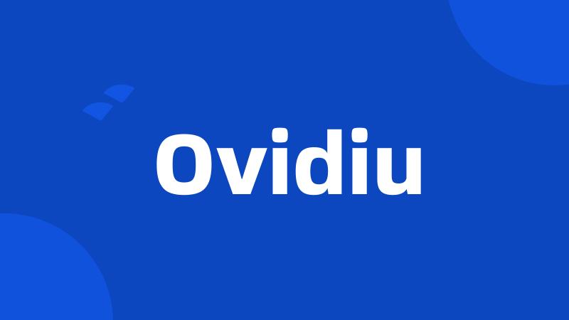 Ovidiu