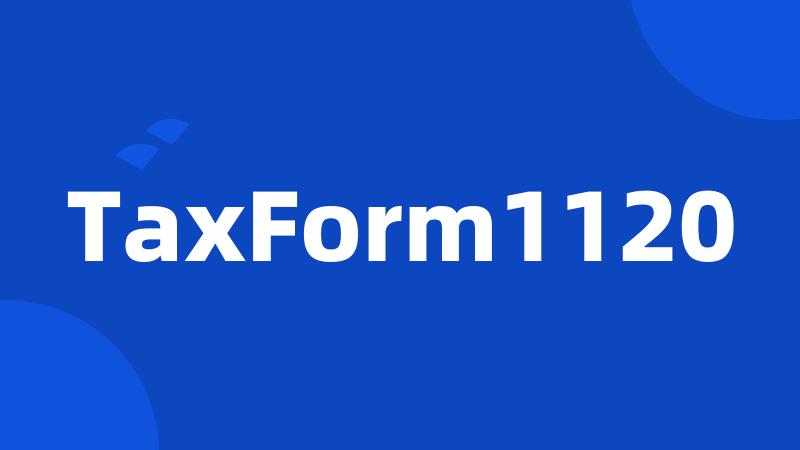 TaxForm1120