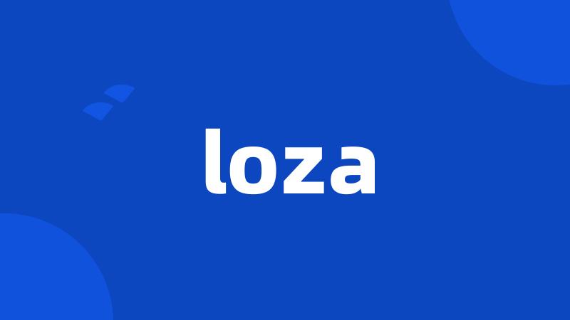 loza