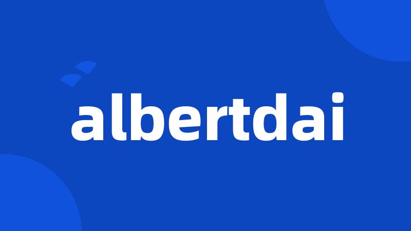 albertdai