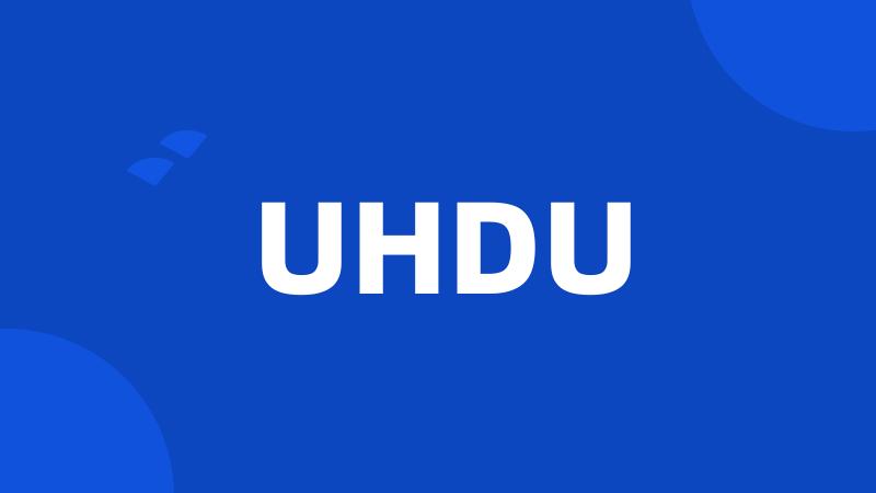 UHDU