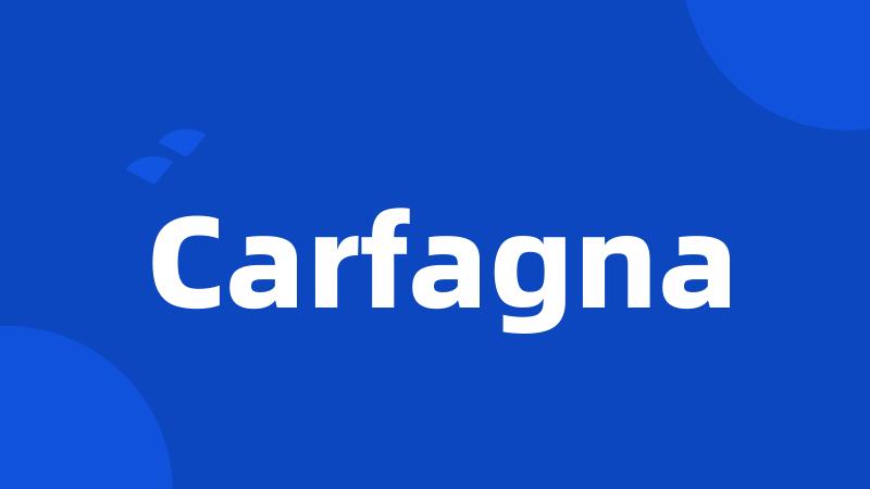 Carfagna