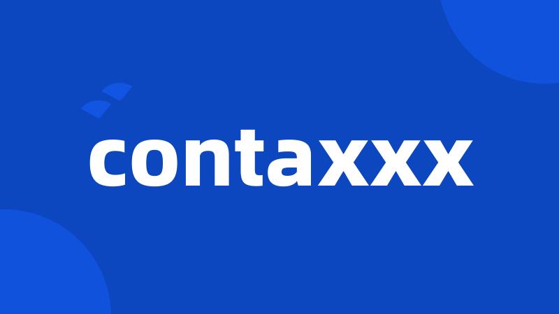 contaxxx