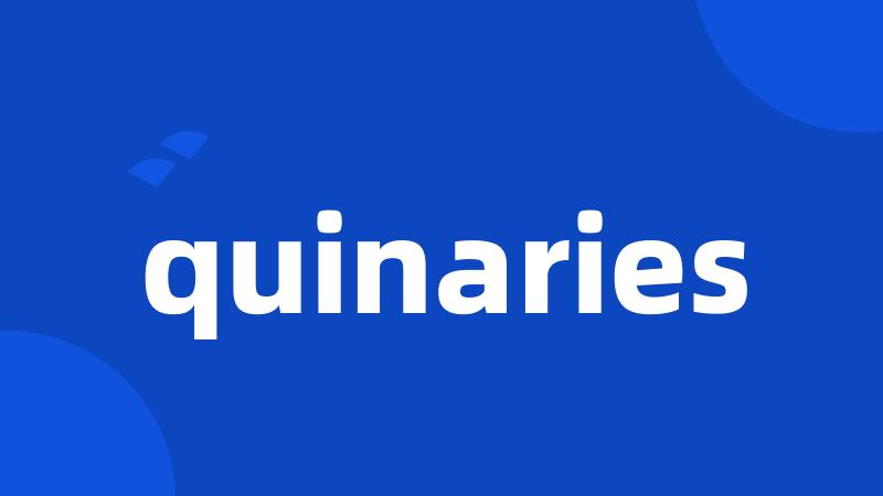 quinaries