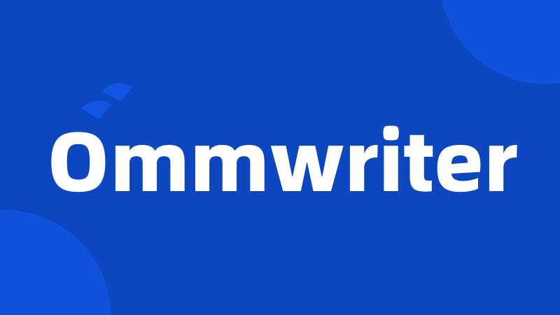 Ommwriter