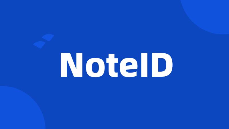 NoteID