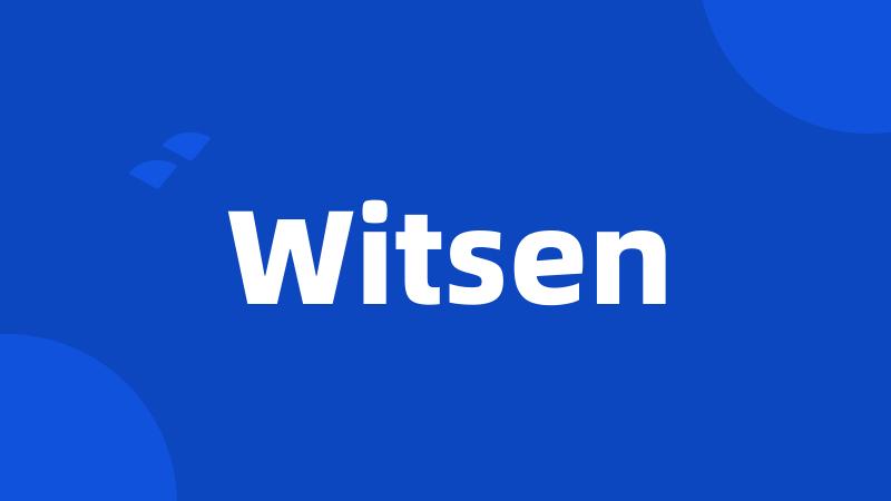 Witsen