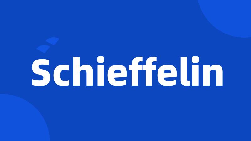 Schieffelin