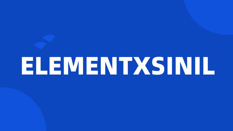 ELEMENTXSINIL