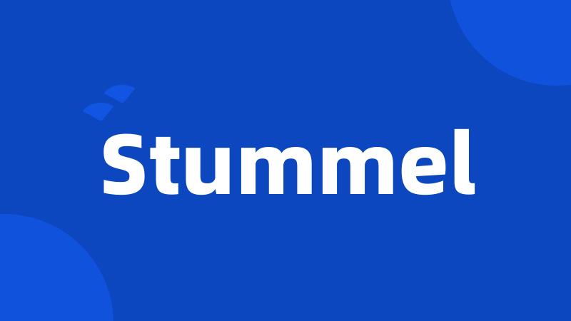 Stummel