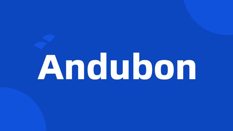 Andubon