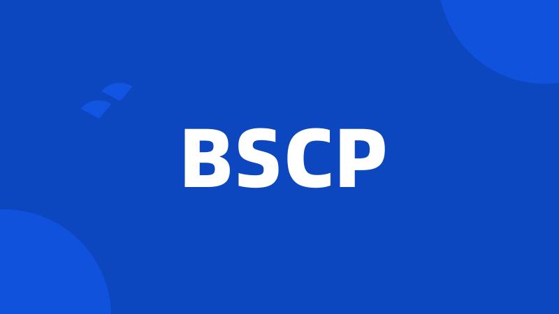 BSCP