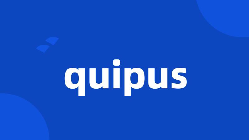 quipus