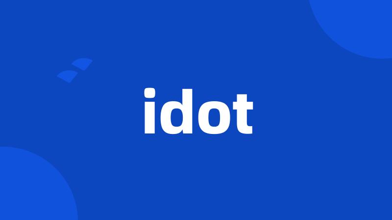 idot