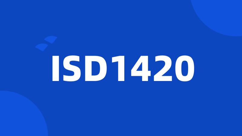 ISD1420