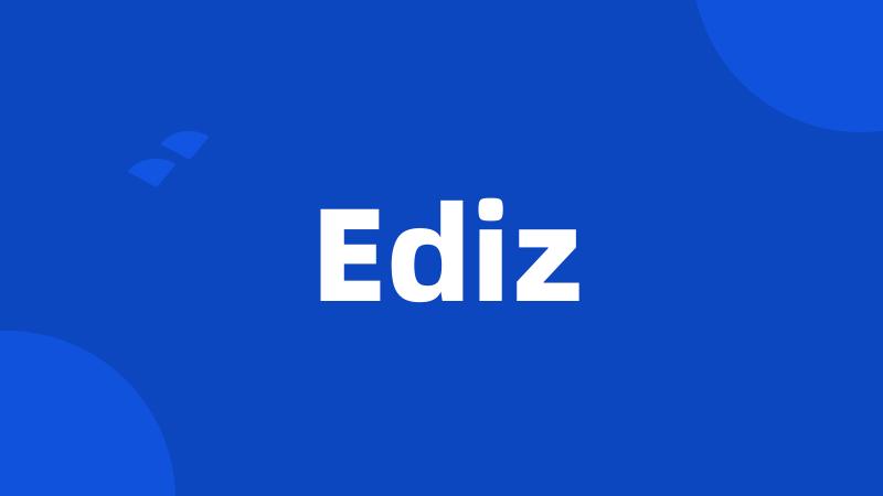 Ediz