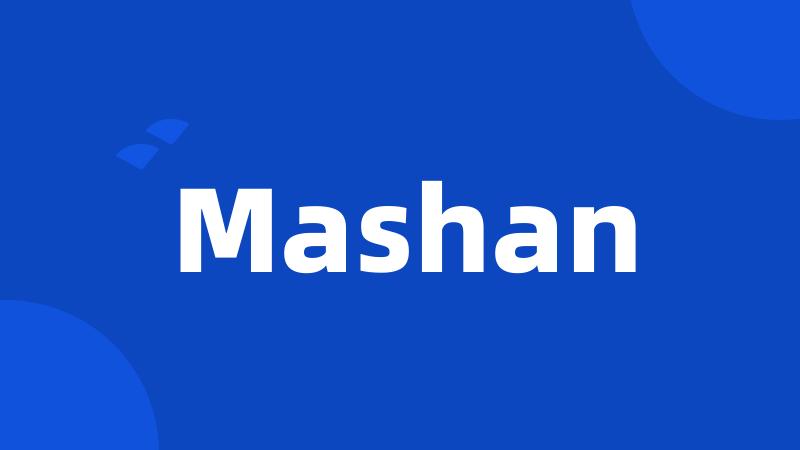 Mashan