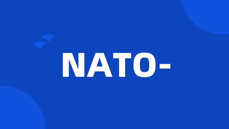 NATO-