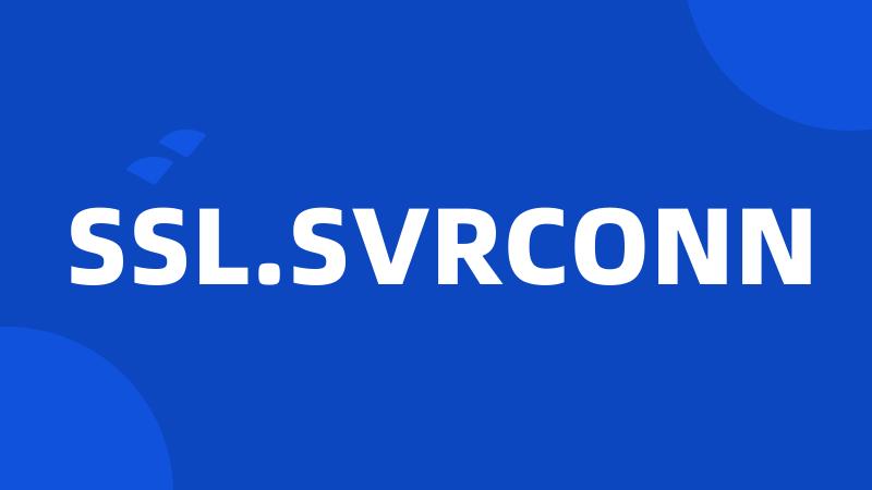 SSL.SVRCONN