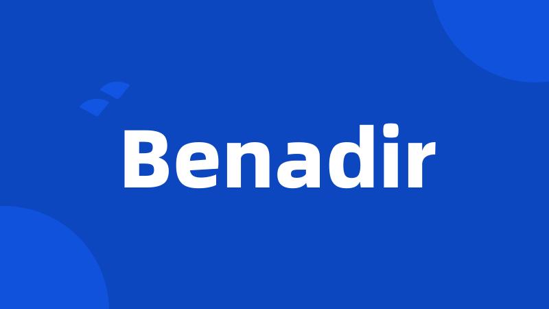 Benadir