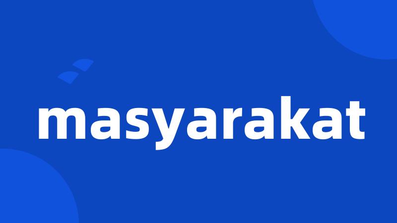 masyarakat