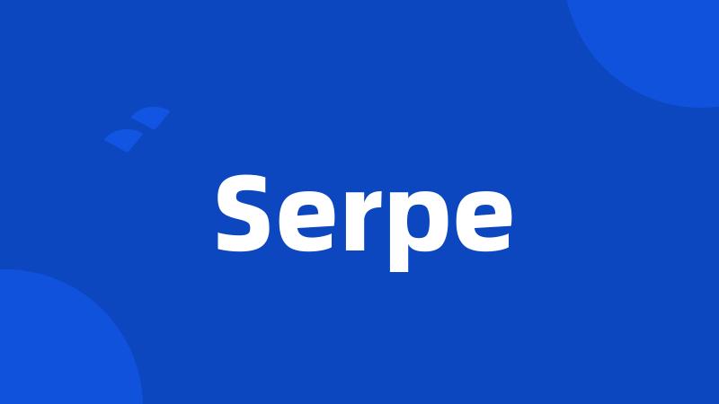 Serpe