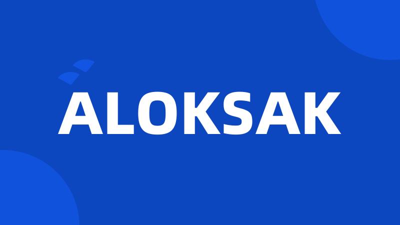 ALOKSAK