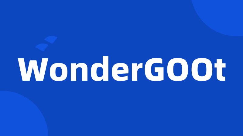 WonderGOOt